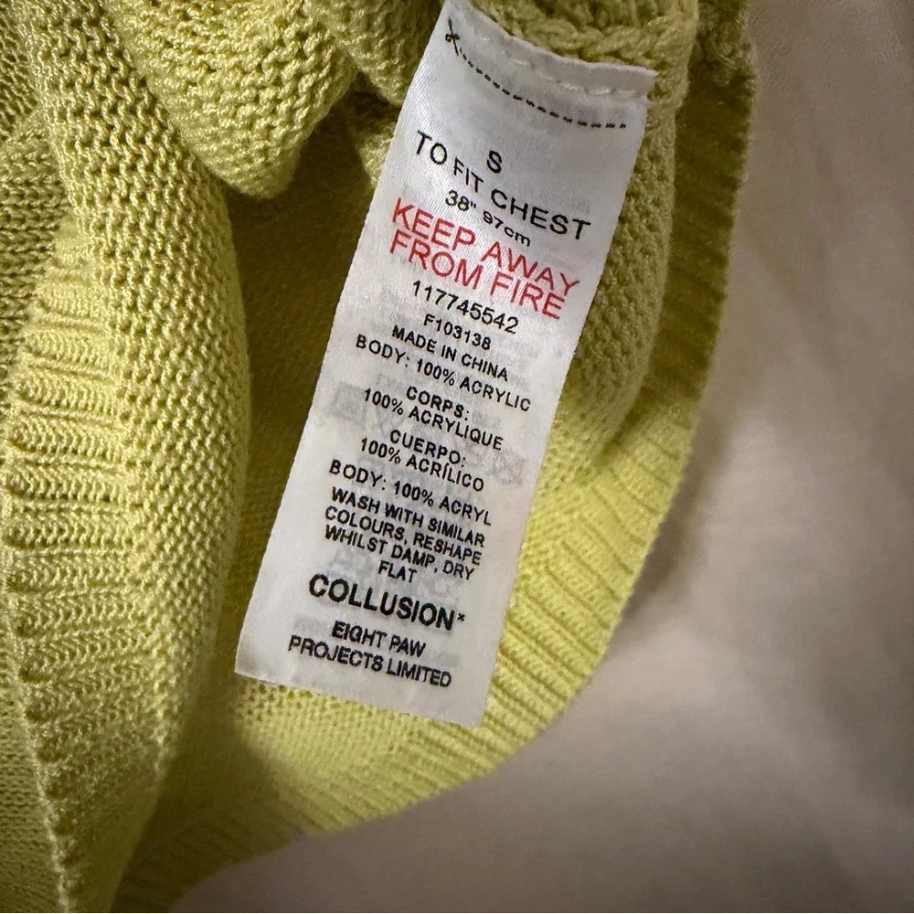 Collusion Semi-Sheer Knit Tank - Picture 6 of 6
